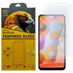 محافظ صفحه نمایش گلدن ایگل مدل GLC-X3 مناسب برای گوشی موبایل سامسونگ Galaxy A11 بسته سه عددی