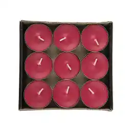 شمع وارمر سلین مدل Red Berries بسته 18 عددی