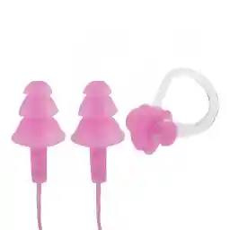 ست بینی گیر و گوش گیر بنددار شنا یاماکاوا ARY | صورتی