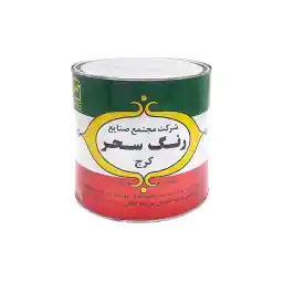 رنگ روغنی سفید مات سحر کد 711 وزن 4 کیلوگرم