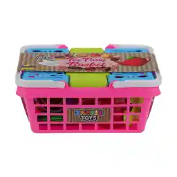 ست اسباب بازی آشپزخانه زرین تویز طرح سبد چای خوری مدل M2