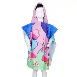 حوله شنا استخری پانچو بچه گانه Baby Love HMK | زرد/ سبز