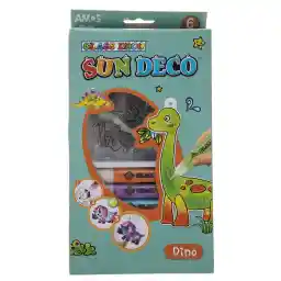 آبرنگ برجسته 6 رنگ آموس مدل SD10P6-D