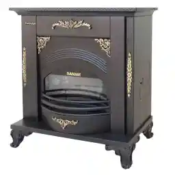 بخاری گازی صنام طرح شومینه مدل SHG-120A2F