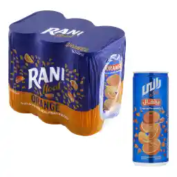 نوشیدنی پرتقال حاوی تیکه های واقعی میوه رانی - 240 میلی لیتر  بسته 6 عددی