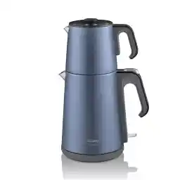 Arzum AR3080-O Çay Sefası Çay Makinesi, 1.8 Litre, Mavi