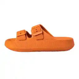 دمپایی دخترانه زیتون مدل کاسپین رنگ آجری