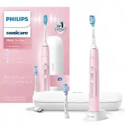 Philips Sonicare ExpertClean 7500 Pink, Rechargeable Electric Power Toothbrush, HX9690/07