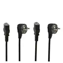 کابل برق سه پین کامپیوتر ایکس پی پروداکت مدل CCTV طول 1.5 متر بسته دو عددی