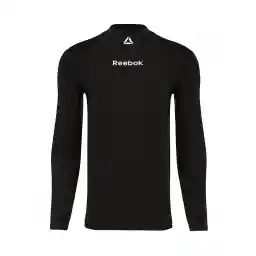 بلوز ورزشی مردانه استرچ انگشتی طرح ریبوک MHD | مشکی