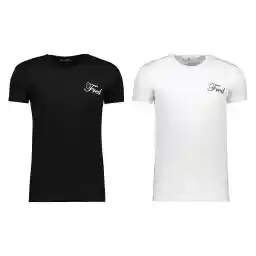 تی شرت مردانه فرد کد T.f.001 مجموعه دو عددی