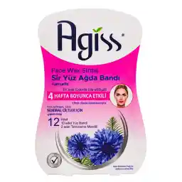 نوار موبر صورت 10 عددی به همراه 2 عدد دستمال تمیز کننده مناسب پوست معمولی | آگیس