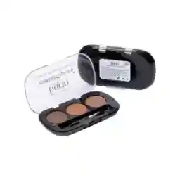 پالت سایه ابرو 3 رنگ بارین بیوتی - شماره 101