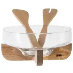 سالاد خوری بیلی با قاشق چوبی کد GW-697