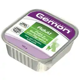 خوراک سگ جمون مدل Pate & Chunks Adult Lamb-00278 با طعم بره وزن 150 گرم