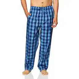 Nautica Men's Soft Woven 100% Cotton Elastic Waistband Sleep Pajama Pant