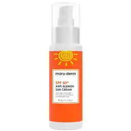 کرم ضد آفتاب Maru.Derm Spf+ 50 ضد لک 50 میلی لیتر