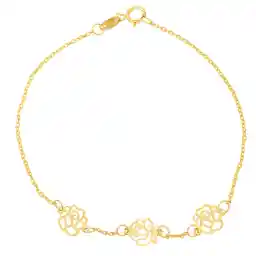 دستبند طلا 18 عیار زنانه شانا مدل B-SG142