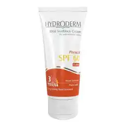 ضد آفتاب فیزیکال رنگی SPF60 بژ تیره هیدرودرم