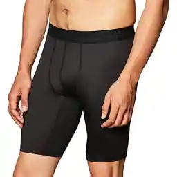 Hanes Sport Men's Compression Shorts, Men's Performance Compression Shorts, Men's Athletic Shorts, Gym Shorts for Men, 9"