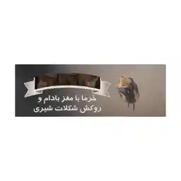 خرما با مغز بادام و روکش شکلات شیری شیگوار - 70 گرم