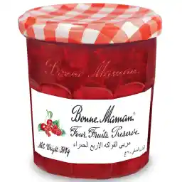 Bonne Maman Four Fruits Preserve, Made form Fresh Fruits - 370 g