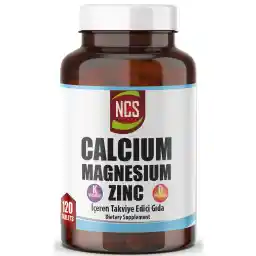 Ncs ® کلسیم منیزیم روی D&k (کلسیم منیزیم روی) 120 قرص