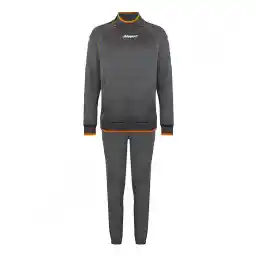 ست سویشرت شلوار ورزشی مردانه آلشپرت نیم زیپ MUH1314-103 | طوسی/نارنجی