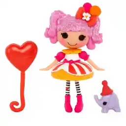 عروسک لالالوپسی سری Lalaloopsy Minis مدل Peanut Big Top کد 124007 مجموعه 3 عددی