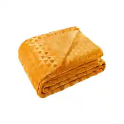 پتو یک نفره لیندر مدل Plaid Coeur 5075