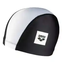 کلاه شنا بچه گانه آرنا پارچه ای JR-4102 HMK | مشکی/سفید