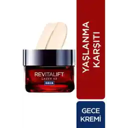 کرم شب ضد پیری L'Oreal Paris Paris Revitalift Laser X3 50 ml