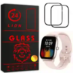 محافظ صفحه نمایش لاین مدل RT007 مناسب برای ساعت هوشمند شیائومی Amazfit GTS 4 Mini بسته دو عددی