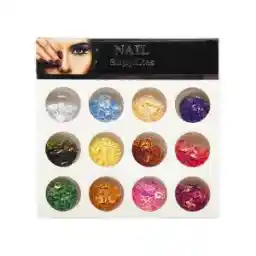 مجموعه تزیین ناخن نیل سابلایز مدل NS-1 بسته 12 عددی