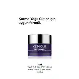 30 میلی لیتر کرم پاک کننده آرایش زغالی Clinique Take The Day Off