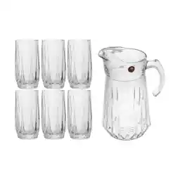 سرویس پارچ و لیوان 7 پارچه ساکورا مدل مودنا کد SK18601300W