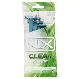 خودتراش مردانه نیکس مدل Clear بسته 5 عددی