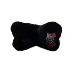 هدبند زنانه طرح کیتی - مشکی