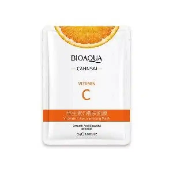 ماسک صورت نقابی بیوآکوا مدل ویتامین C