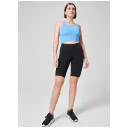 20942-901 Essential 3/4 Tights Kadın Siyah Dar Paça Normal Kalıp Tayt