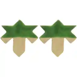 گوشواره فی بی طرح برگ چنار