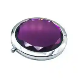 آینه جیبی طرح الماس مدل RD-1 - بنفش