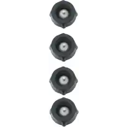 پژو 210069 Epivak Duo درب بسته بندی پلاستیکی 2.7 x 2.7 x 3.5 سانتی متر مشکی