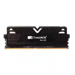 رم کامپیوتر DDR4 تک کاناله 3200 مگاهرتز تویین موس با هیتسینک مدل TORNADO ظرفیت 8 گیگابایت
