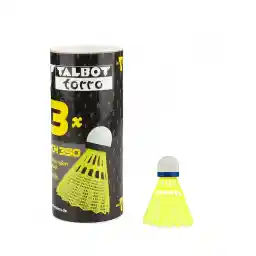 توپ بدمینتون تالبوت پلاستیکی TECH 350 MW بسته سه عددی OLK | زرد