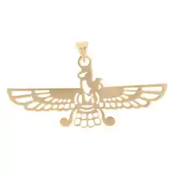 آویز گردنبند طلا 18 عیار زنانه رزا مدل N077