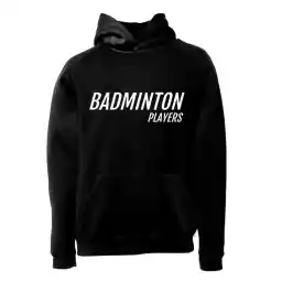 هودی ورزشی بدمینتون فشن لاین BDMNTN 35 | مشکی/سفید