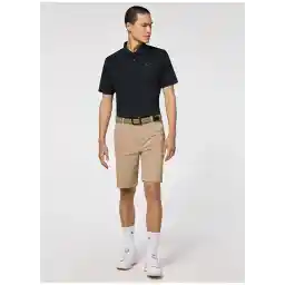 Siyah Erkek Polo Yaka Baskılı Polo T-Shirt OAKLEY OAKLEY ICON TN PROTECT RC