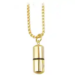 گردنبند شهر شیک طرح کپسول عشق مدل G140 -2