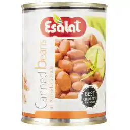 کنسرو لوبیا چیتی در سس گوجه فرنگی اصالت - 380 گرم